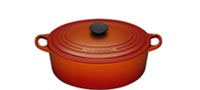 Le Creuset 'Bräter Signature oval' Bräter oval kirschrot 29 cm / 4,7 L