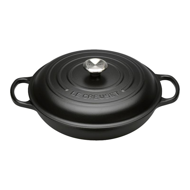 Le Creuset 'Gourmetprofitopf Signature' Gourmet-Profitopf schwarz 30 cm / 3,2 L Gourmetprofitopf Signature 21180300000430