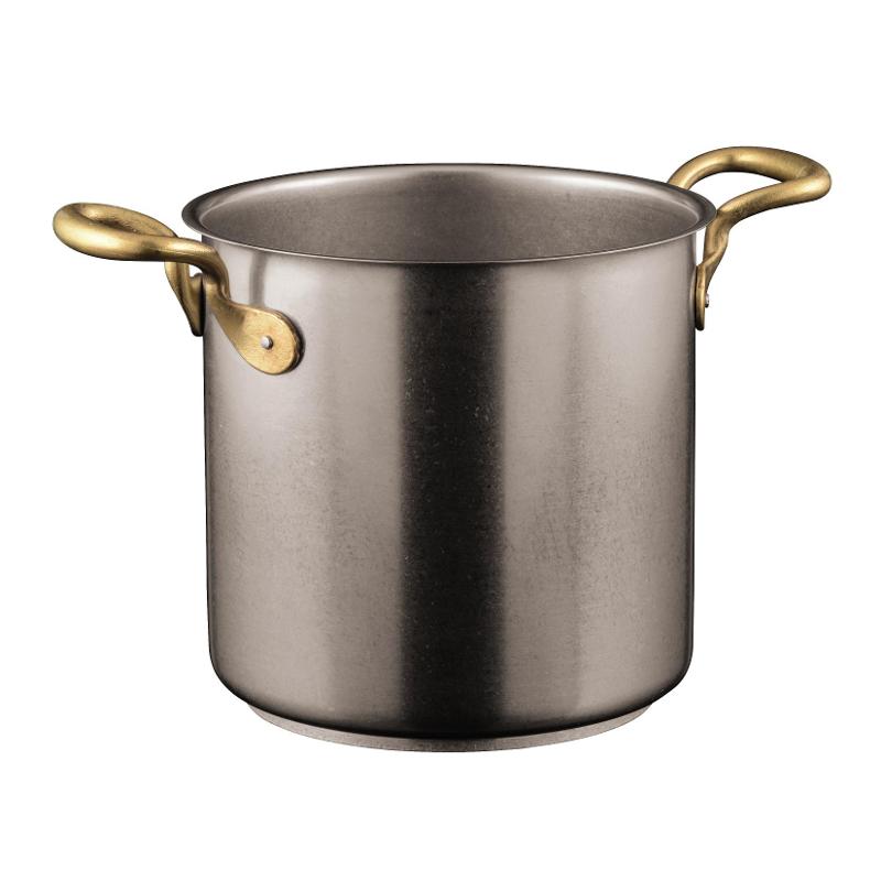 Sambonet 1965 Vintage - нержавеющая сталь matt 18/10 Высокая кастрюля без крышки d: 20 cm / h: 18 cm / 5,5 L
