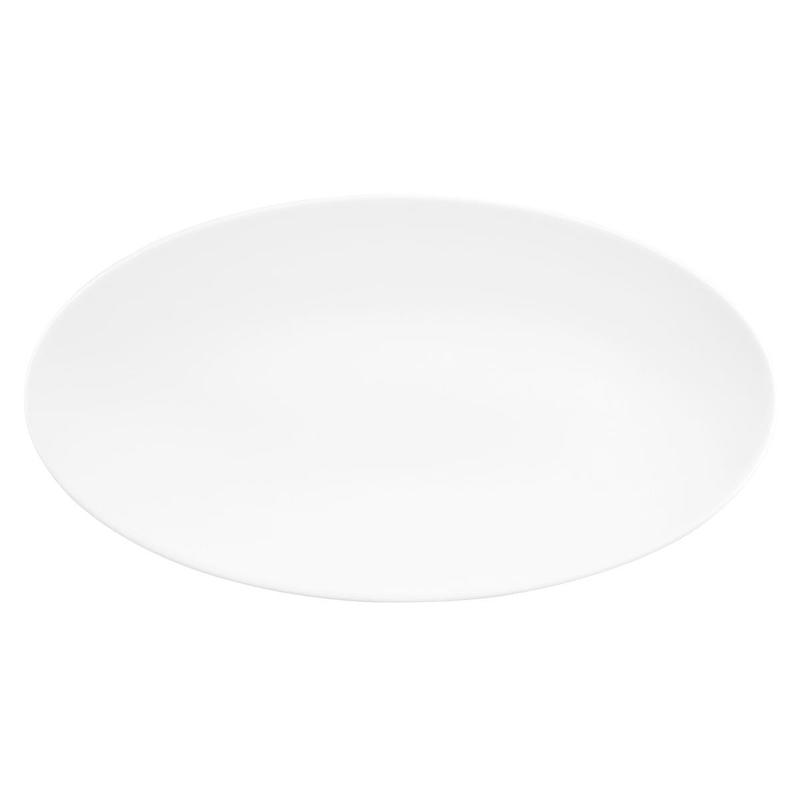 Seltmann Weiden Life Weiß Oval serving platter 33x18 cm