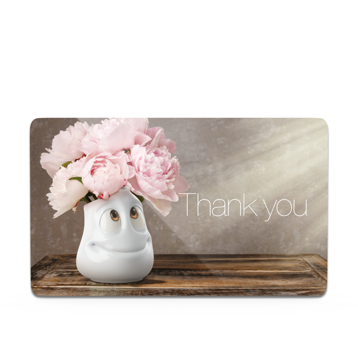 Fiftyeight Products TV Tassen Завтракальная доска Thank you 23x14 cm