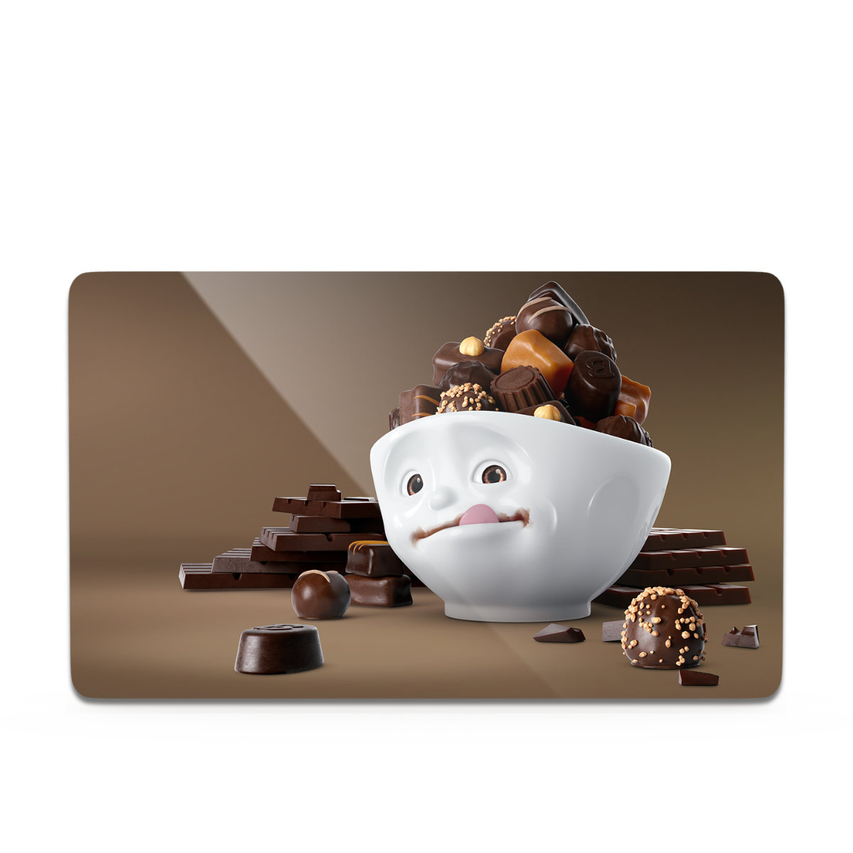 Fiftyeight Products TV Tassen Breakfast Board Sweet Choco 23x14 cm