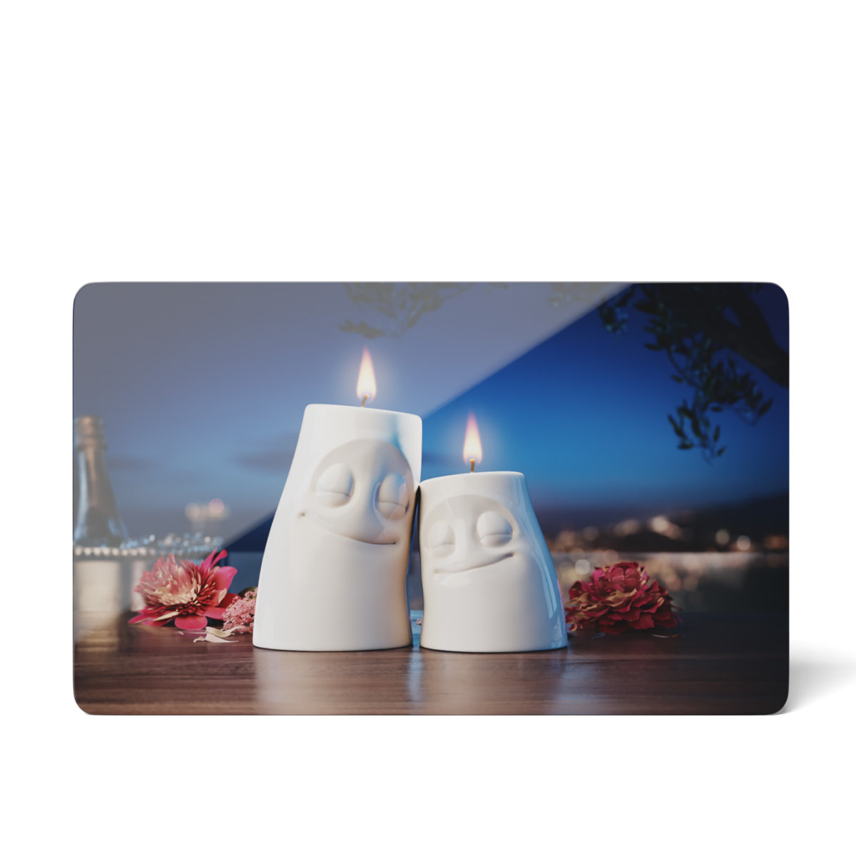 Fiftyeight Products TV Tassen Завтрак доска Клятва любви 23x14 cm