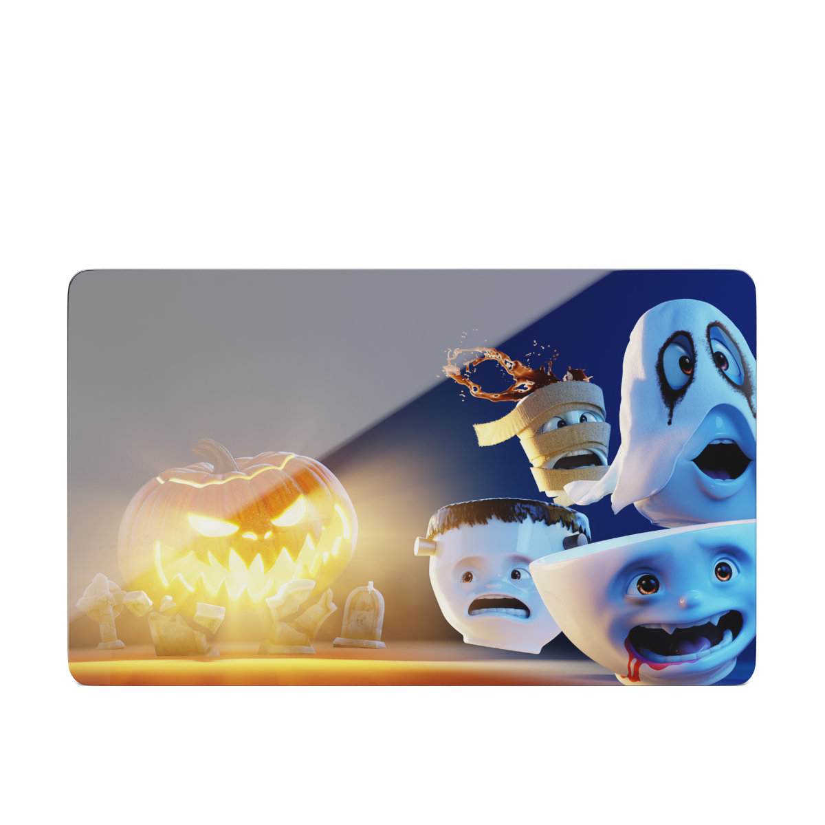 Fiftyeight Products TV Tassen Breakfast Board Spooky 23x14 cm